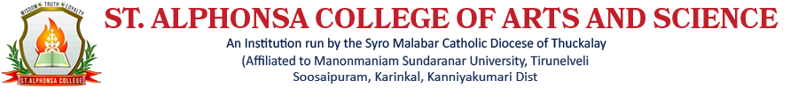 St. Alphonsa College of Arts and Science St. Alphonsa College of Arts and Science
